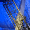 Greenwich Observatory telescope Moon