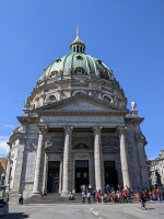 Marble church front