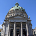 Marble church front