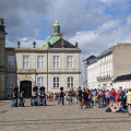 Amalienborg changing guard red rover