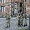 Rosenborg guards marching