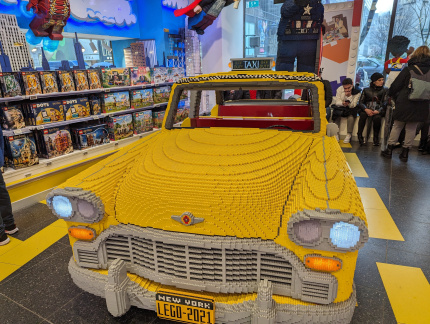 Lego taxi